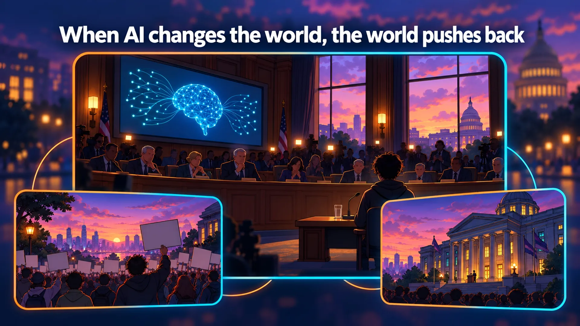 When AI changes the world, the world pushes back